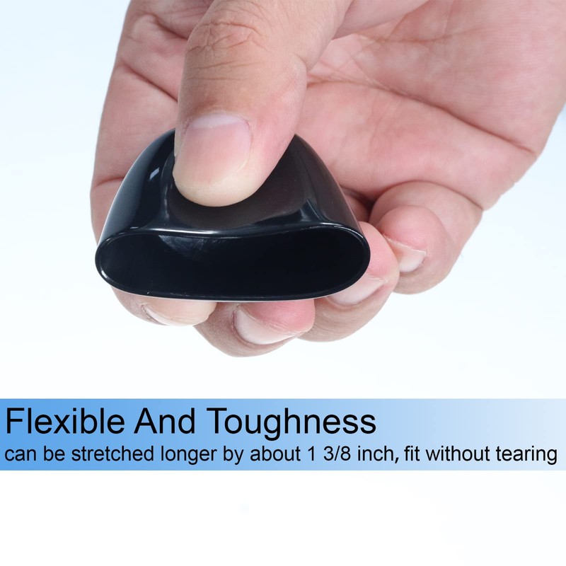 Acocony 1 3/8 Inch Rubber Cap Round Rubber End Caps