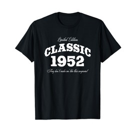73 Year Old Vintage Classic Car 1952 73rd Birthday T-Shirt