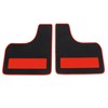 2Pcs Car Mud Guard Black Sport Style Universal Flashing Guard