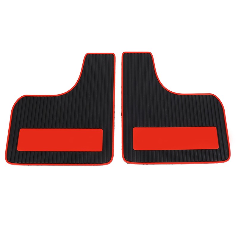 2Pcs Car Mud Guard Black Sport Style Universal Flashing Guard