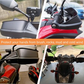 WOOGA Motorcycle Handle Bar Handguard Shield Hand Guard Protector Windshield Compatible for NC700X/NC700S (2012-2013) NC750X/NC750S/NC750X DCT(2014-2024)