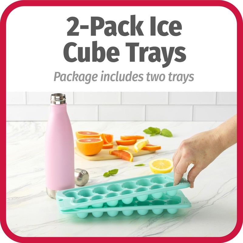 GoodCook Everyday Ice Cube Trays set of 2