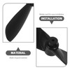 Luxshiny 10 Pairs Dual Blade RC Propellers - Plastic Replacement