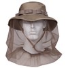 Rothco Boonie Hat With Mosquito Netting, Khaki, Size 7 1/4