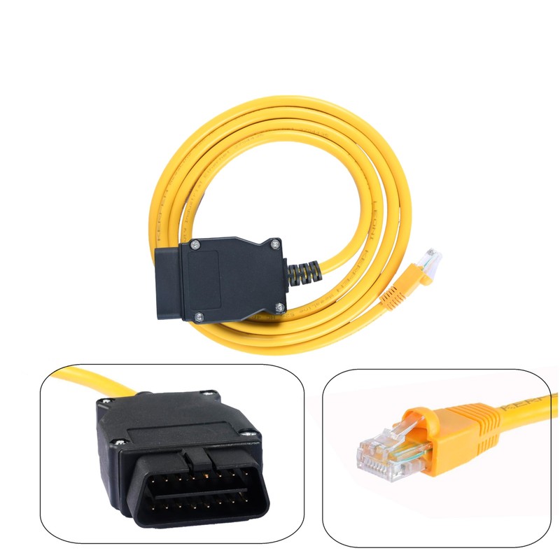 ENET OBD2 Cable Ethernet RJ45 to OBDII Adapter OBD2 Ethernet
