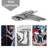 Mesee 8Pcs Long Cross Head Screwdriver Bits with 1/4 Inch
