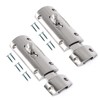 TERF® 75mm Brushed Nickel Modern Door Bolt Latch 75mm [3'']