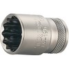 TRUSCO T4-08W Socket, 12 Square Type, Insertion Angle 0.5 inches