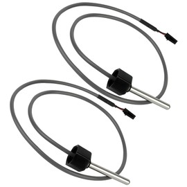 (2 Pcs) Spa Sensor for Balboa, Compatible with Balboa Heater M7 System 32016 30344 30042 30382, 24" Temp/Hi-Limit, 1/4" Diameter, Hot tub Sensor, M7 Sensor