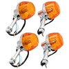 TIGRE BLANC Motorcycle Turn Signal CB High Brightness Orange Amber