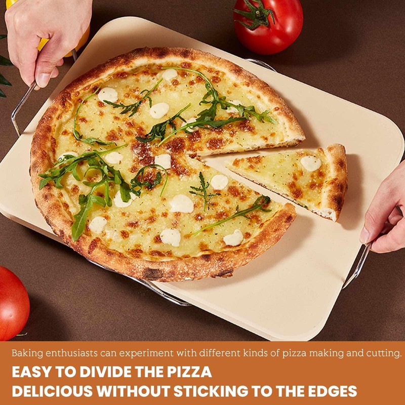 QINXUANGE Pizza Cutter, Professional Pizza Slicer, Stainless Steel Blade and