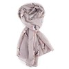 LilyRosa® Puffin Scarf Silver Grey Blue Green Turquoise Scarfs Wrap