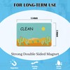 Cute Clean Dirty Dishwasher Magnet, Washing Machine Magnet Flip, Kitchen