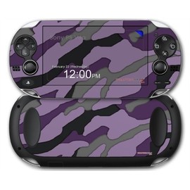 Sony PS Vita Skin Camouflage Purple by WraptorSkinz