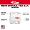 Hole Dozer Hole Saw, Bi-Metal, Blk, 2-5/16