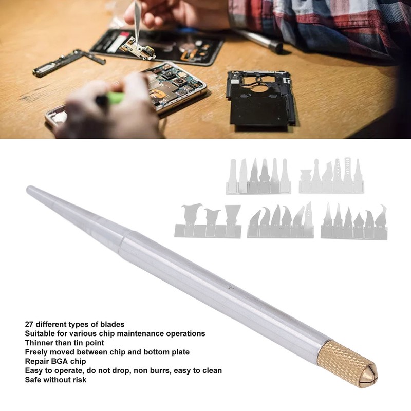Opening Pry Tool Kit Electronics BGA Chip CPU Repair Tablet