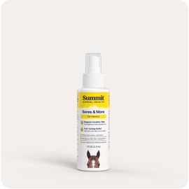 Summit Equine Sores & More Spray – All-Natural Horse Wound Care, Skin Repair & Itch Relief – Safe for Daily Use on Horses & All Animals – Non-Toxic, Steroid-Free, 4oz