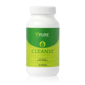 PURE Live Cleanse | Vegan Formula for Better Digestion & Encourages Gut Health - Non-GMO - 60 Capsules