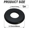 CAcoverVA Wall Split Flange 1 Piece, Pipe Cover Decoration Fit