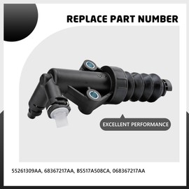 OTINUBEE 55261309AA Clutch Slave Cylinder Fit for Fiat 500 1.4L L4 2012 2013 2014 2015 2016 2017, OEM# 68367217AA, BS517A508CA, 068367217AA