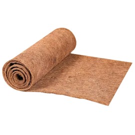 Flewdart 30 x 120 cm Coconut Mat Roll 100% Natural Coconut Fibre Mat Roll Reptile for Reptiles Rabbits Terrarium Snakes Turtles Lizards Insects Plants (30 x 120 cm)
