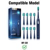 Dada-Tech Electric Toothbrush Replacement Heads for DT-22 - Pack of