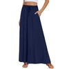 DB MOON Womens Maxi Skirt 2025 Casual Flowy Elastic High