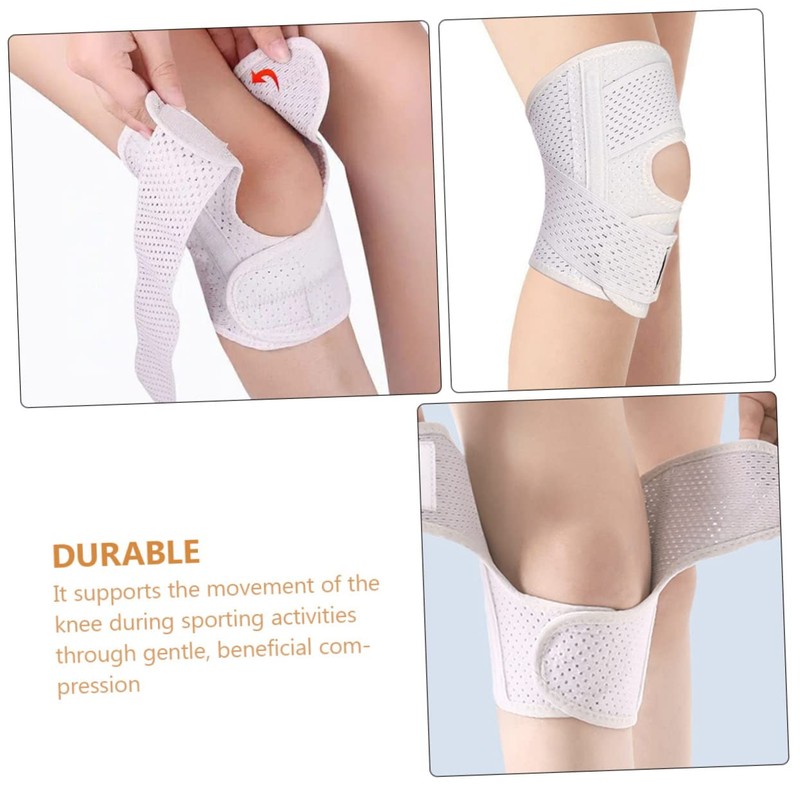 TOVINANNA Adjustable Sports Knee Strap Breathable Lightweight for Running Cycling