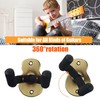Midyrrg Electric Guitar Wall Mount Angled Guitar Wall Hangers Metal