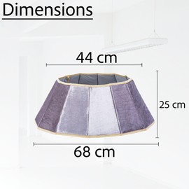 26.8inch Christmas Tree Skirt Foldable Velvet Xmas Tree Stand Base Cover Collar Trunk Basket Ring for Tree Decorations
