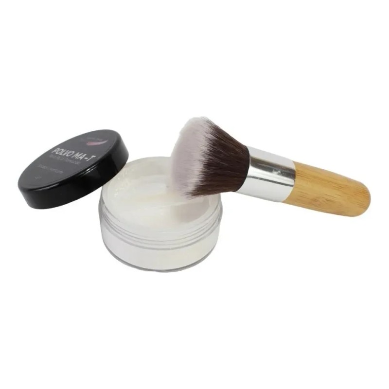Polvo Translucido Ma-T Nuestra Tierra Organic Makeup Sellador y Matificante