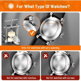 Unbranded Watch Press Tool Set Watch Back Case Closer for Closing the Watch Cover Watch - Watch Press Tool Set