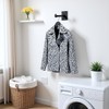 Rustic State Clout Cast Iron Clothes Hanger Folding Coat Rack