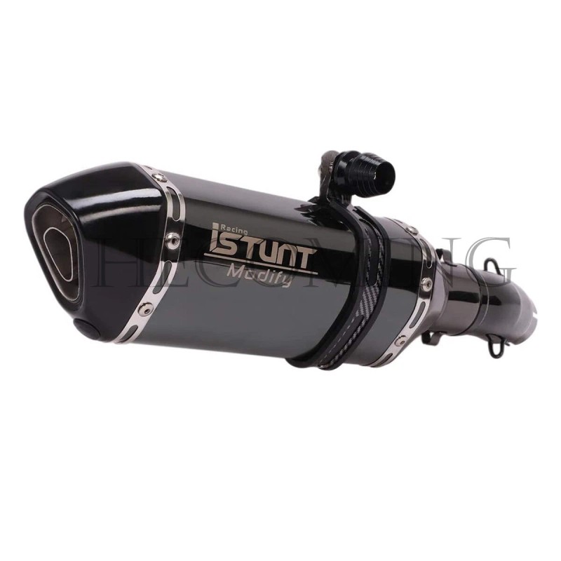 ISTUNT Ninja 500 Slip on Exhaust System For Kawasaki Ninja