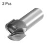 sourcing map 2pcs Bowl and Tray Bit 3/4" Cutting Diameter
