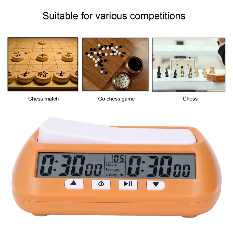 Chess Clock Digital Chess Timer Portable Chess Timer Professional Chess