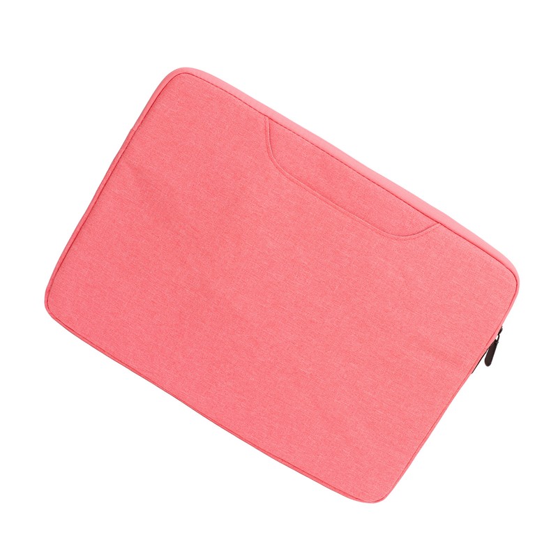 14.1‑15.4inch Laptop Hand Case Bag Metal Zipper Large Capacity Protective