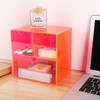 Gelite Desk Organizer with 3 Storage Drawers for Makeup Office