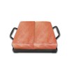 Himalayan Chef Natural Rock Salt Cooking Plate Set with Tray
