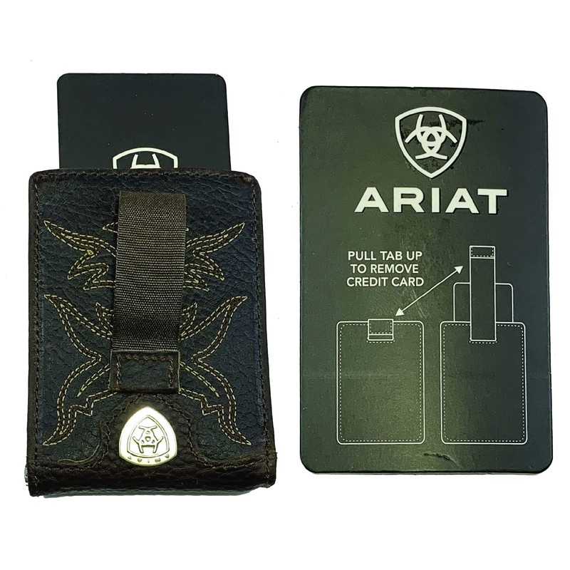 Custom GTB Widows Sons Masonic Ariat Shield Brown Pop Up