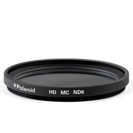 Polaroid Optics 72mm Neutral Density Filter [ND 0.6] Compatible w/ All Popular Camera Lens Models