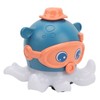 Baby Floating Ball Toy Electric Octopus Bath Toy Music Light