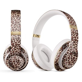 DesignSkinz - Compatible with Beats Studio 2/3 Wireless - Skin Decal Protective Scratch Resistant Vinyl Wrap - Vibrant Cheetah Animal Print V3