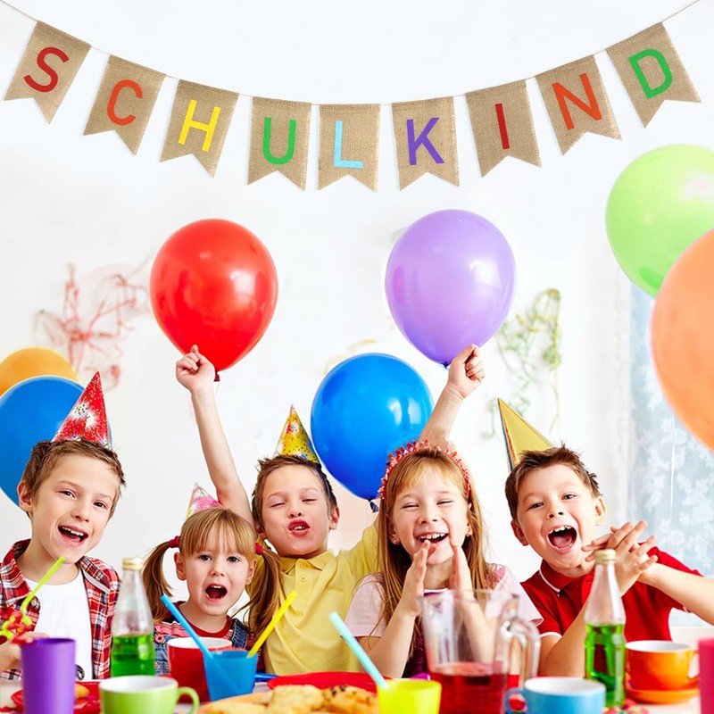 Party Garland, Decorative Jute A3