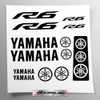 Sticker Set Compatible with Tank and Motorcycle Helmet | Clear