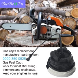 Fuel Filler Cap for Stihl Chainsaw MS 360, MS 311, MS 391 Replace 0000 350 0525 0000-350-0533 00003500533