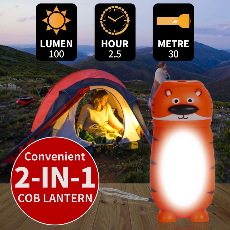 Hilngav 4 Pack Small Mini LED Flashlight for Kids -