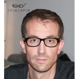 Eyekepper 5-pack Retro Vintage Lesebrille mit Federscharnieren Schwarz +4.00