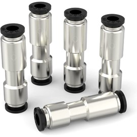 TAILONZ PNEUMATIC 3/8 Nickel plated copper Quick-plug type one-way check valve gas pipe coupling CVPU check valve 5PCS