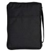 TD Fabric Bible Case in Black with Deer 'Be Still
